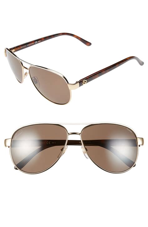 gucci women aviator sunglasses|Gucci sunglasses women Nordstrom.